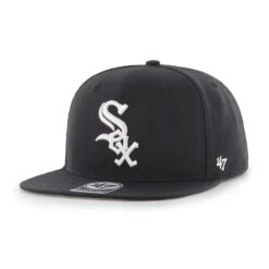 '47 BRAND CHICAGO WHITE SOX SURE SHOT '47 CAPTAIN -Outlet Modern Relaxed Cap Store B SRS06WBP BK HR F