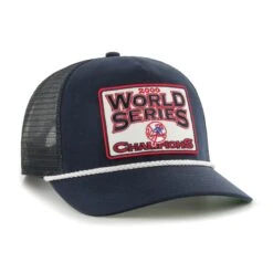 NEW YORK YANKEES COOPERSTOWN WORLD SERIES CHAMP PATCH '47 HITCH -Outlet Modern Relaxed Cap Store BCWS CHMPH17GWP NY00 HR F2