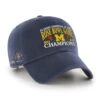 MICHIGAN WOLVERINES CFP 2024 ROSE BOWL CHAMPIONS '47 CLEAN UP