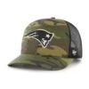 NEW ENGLAND PATRIOTS CAMO STRAP '47 TRUCKER