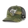 TAMPA BAY BUCCANEERS CAMO STRAP '47 TRUCKER