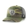 TENNESSEE TITANS CAMO STRAP '47 TRUCKER