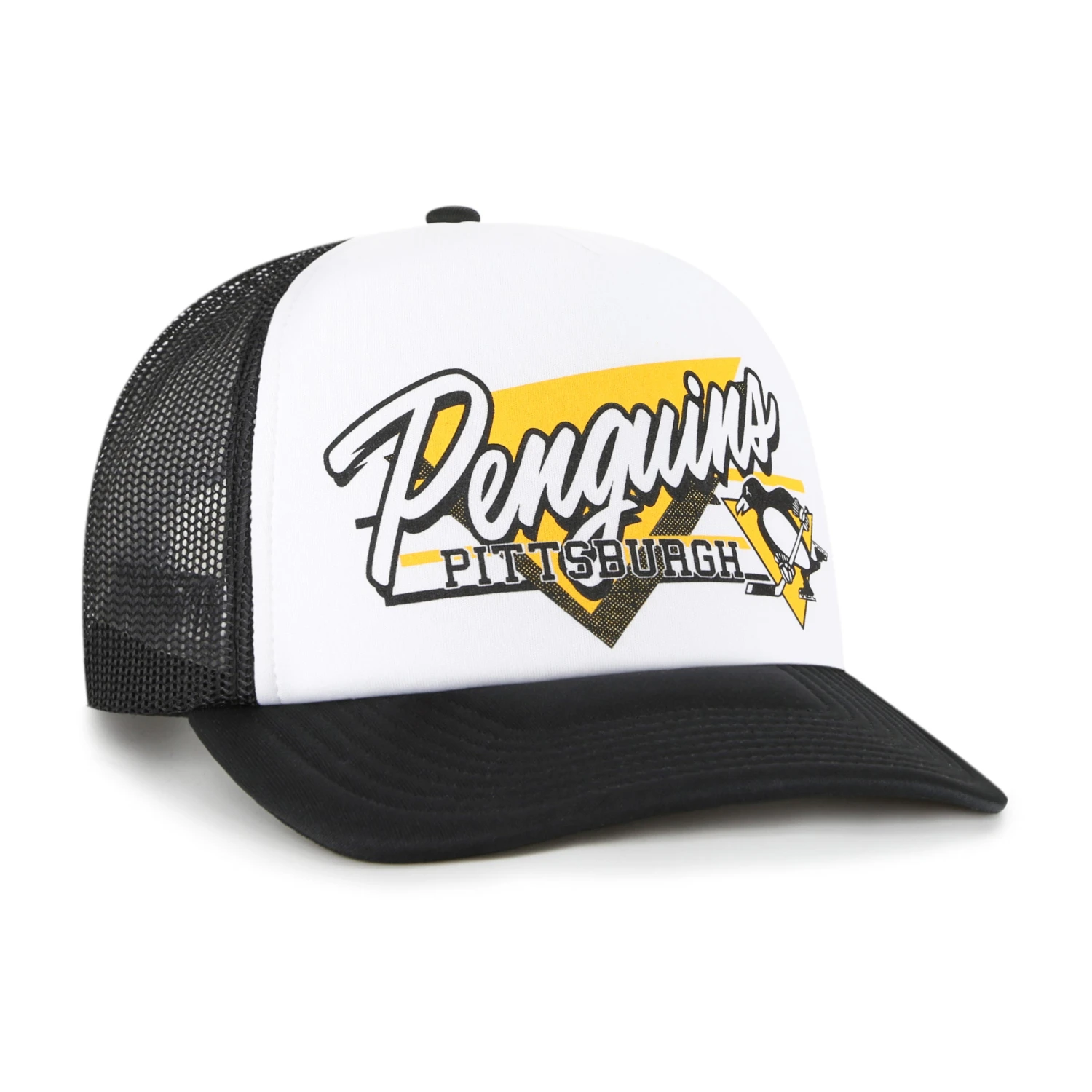 PITTSBURGH PENGUINS HANG OUT '47 TRUCKER 3 PITTSBURGH PENGUINS HANG OUT '47 TRUCKER - Image 3