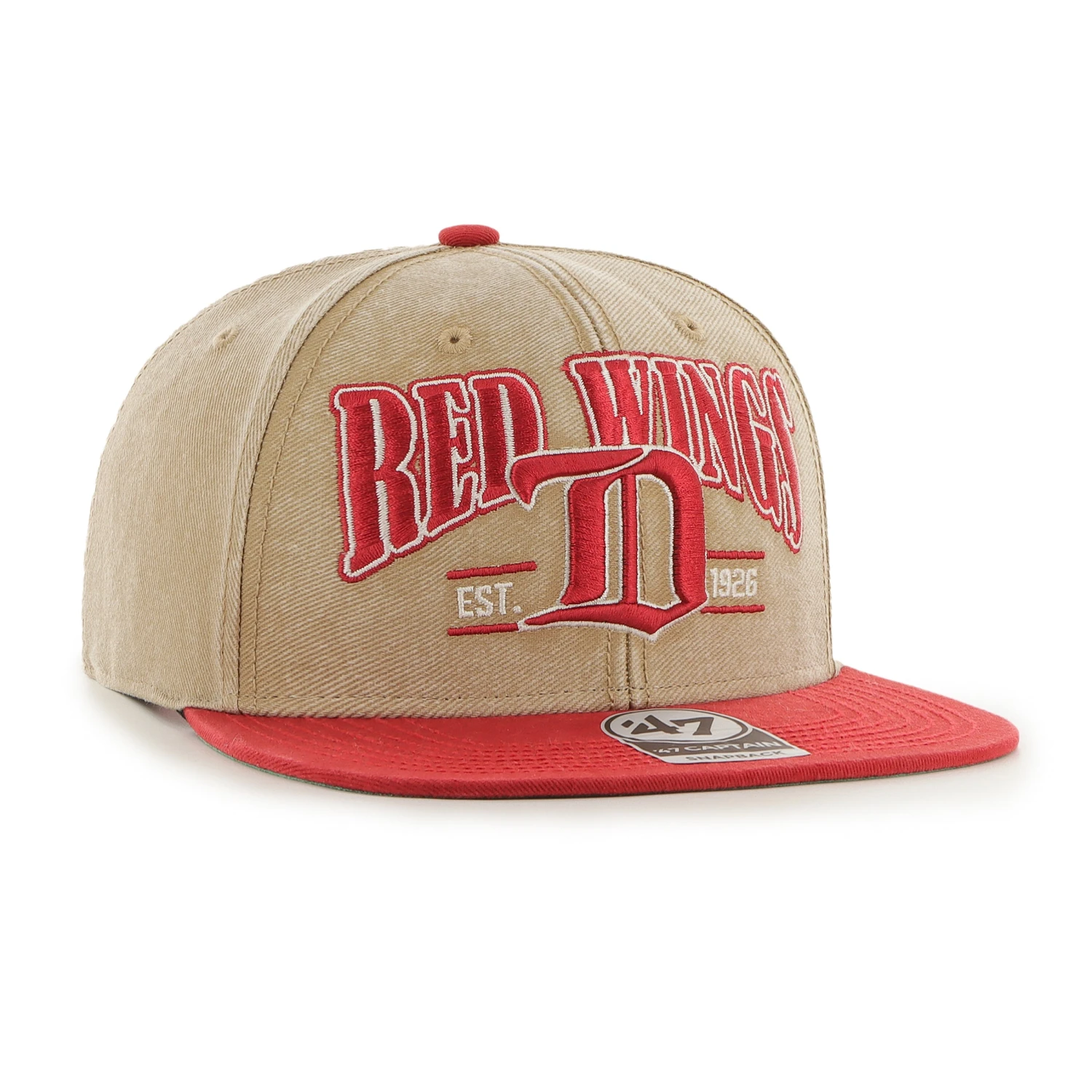 DETROIT RED WINGS VINTAGE CHILMARK '47 CAPTAIN 3 DETROIT RED WINGS VINTAGE CHILMARK '47 CAPTAIN - Image 3