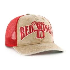 DETROIT RED WINGS VINTAGE SETTLER '47 TRUCKER -Outlet Modern Relaxed Cap Store HVIN SETLR05DHP KH26 HR F2
